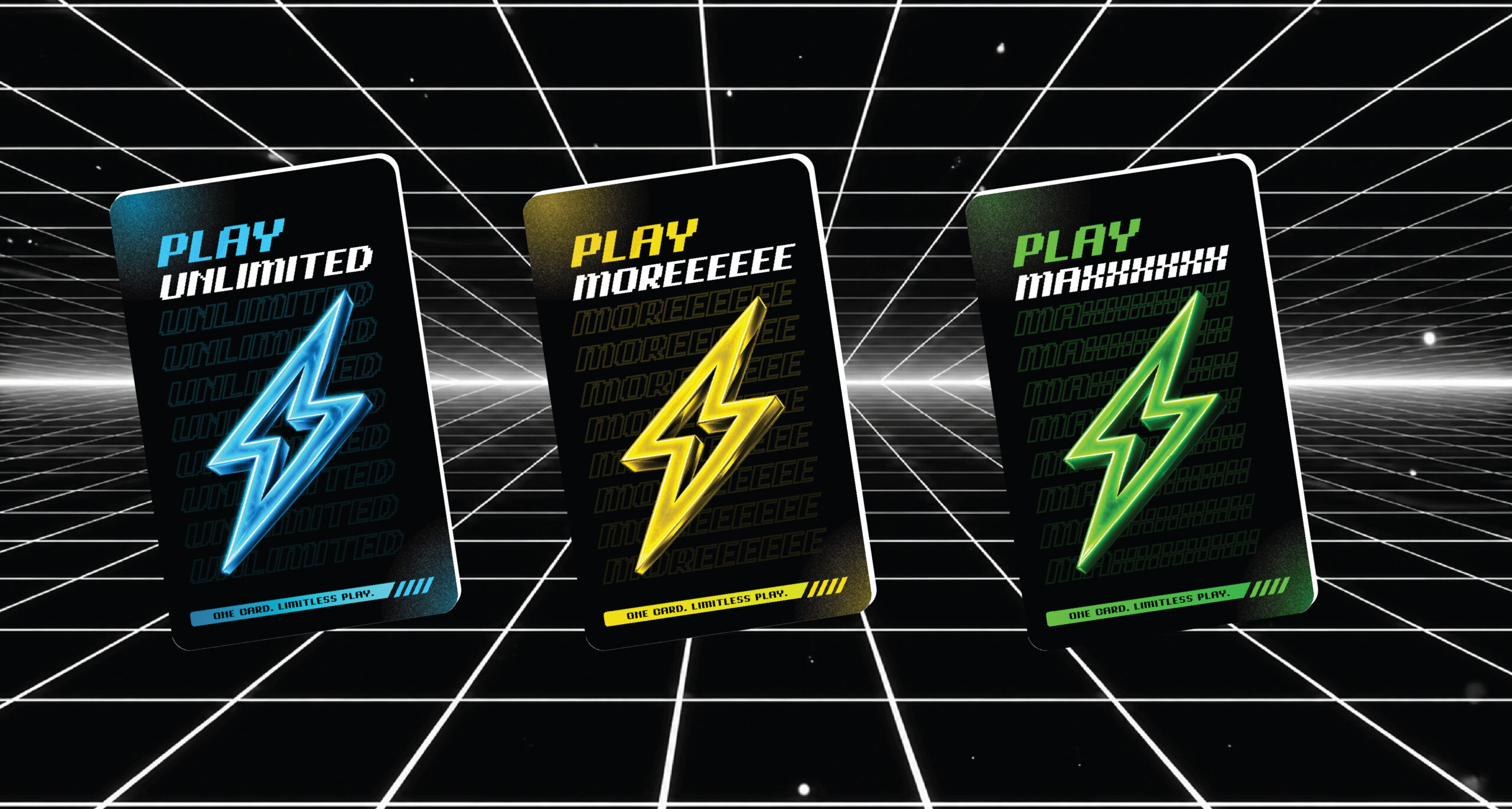 Glued Supercharged Limitless Cards: Pick Your Plan and Play Your Way