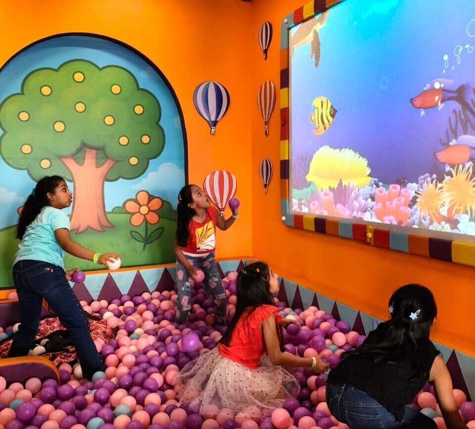Interactive AR Gaming Wall